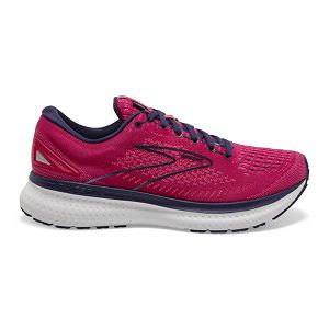 Brooks Glycerin 19 Womens Road Running Shoes Red/Purple/White | USA-AJG062397